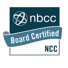 nbcc board certified badge for Lisa Kothari